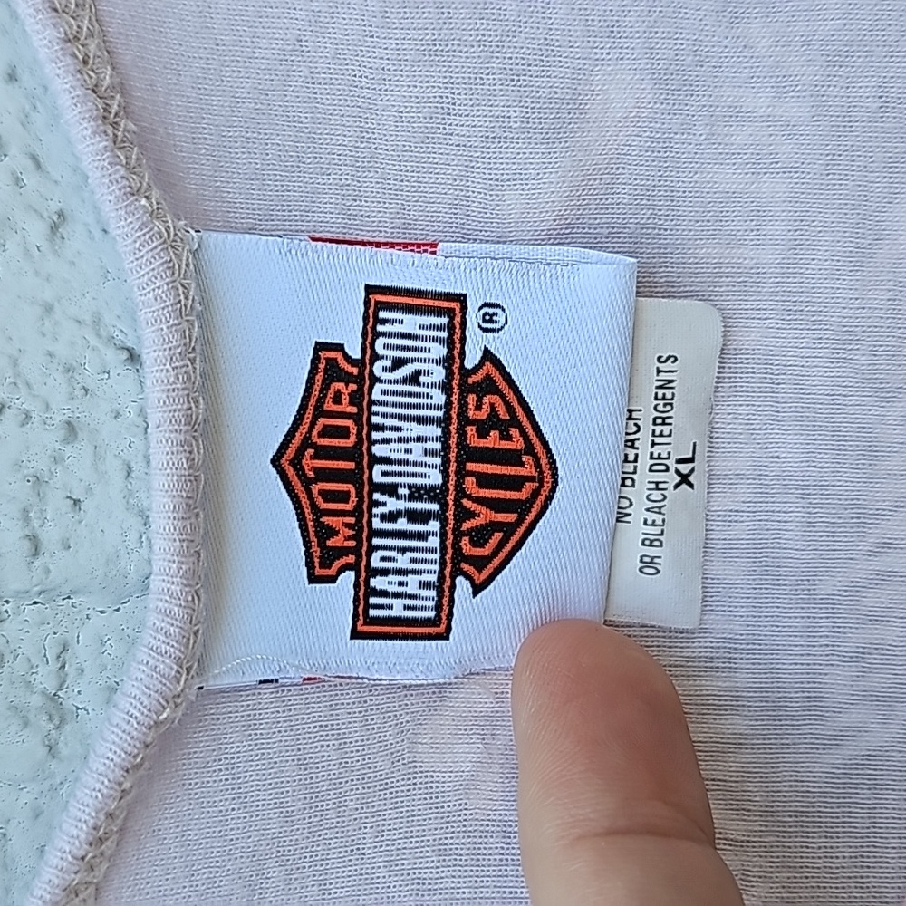 Harley Davidson Tank Top Alefs Wichita Kansas Size XL - Picture 6 of 7